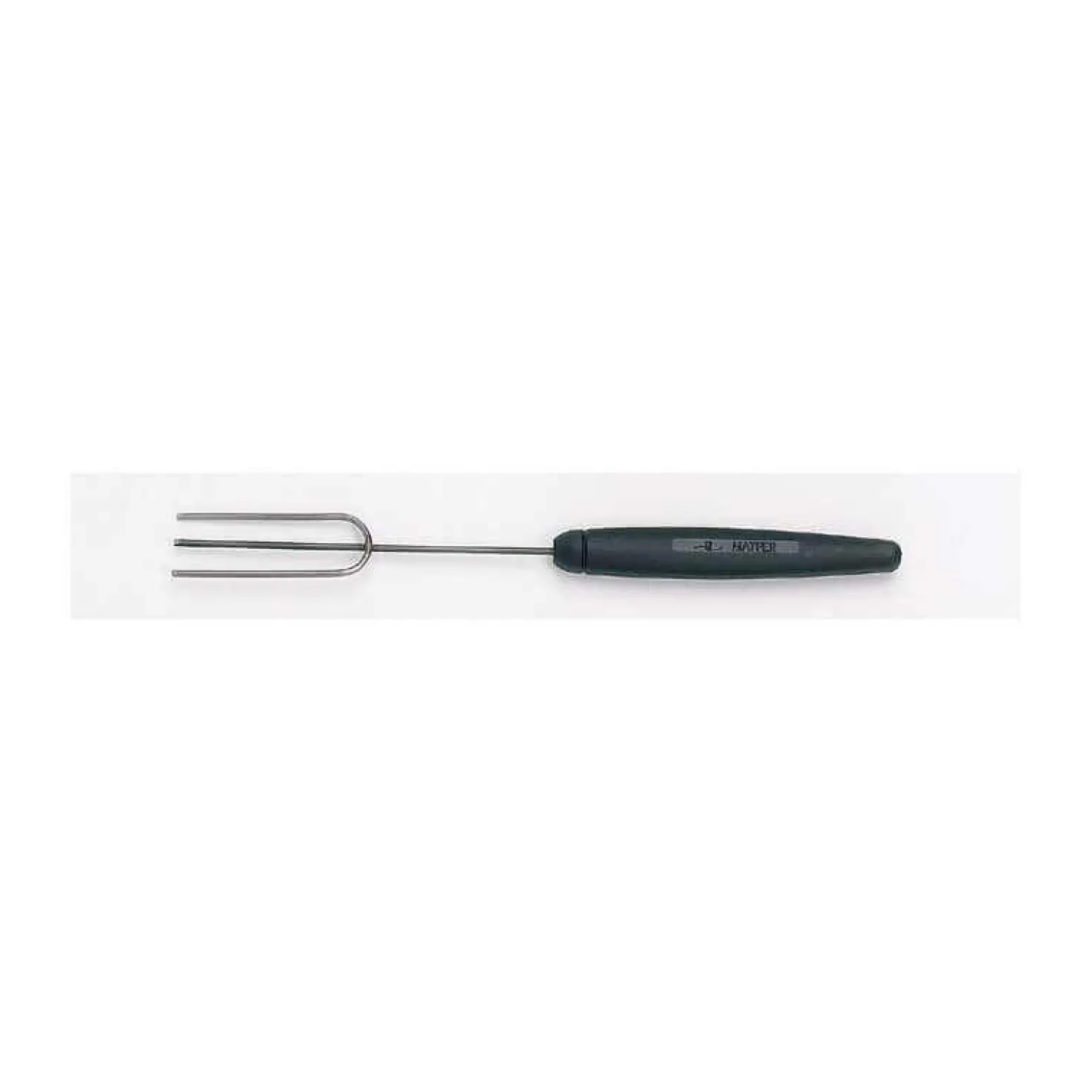 Fourchette à tremper acier inox manche PP noir