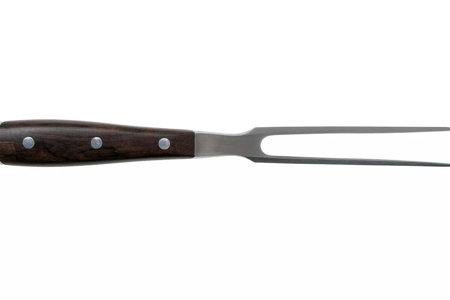 Fourchette à viande Wüsthof Ikon forgée 16cm en bois de grenadille