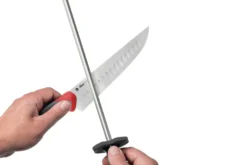 Fusil à aiguiser diamant DMT DS0F mèche ronde 25cm à grain standard 600
