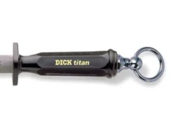 Fusil à aiguiser Dick Dickoron Titan mèche ovale 30cm grain fin