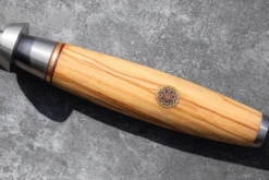 Fusil à aiguiser Fukito Olive diamant mèche ronde 20cm