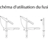 Fusil à aiguiser ovale DICK DIAMANT 25cm