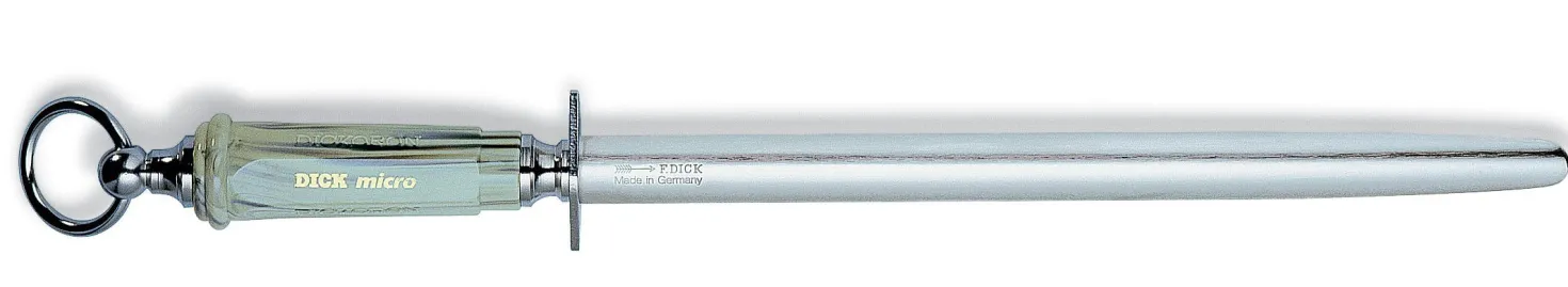 Fusil à aiguiser ovale DICK MICRO 30cm grain fin