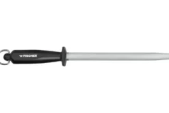 Fusil à aiguiser professionnel FISCHER mèche ovale 25cm grain standard