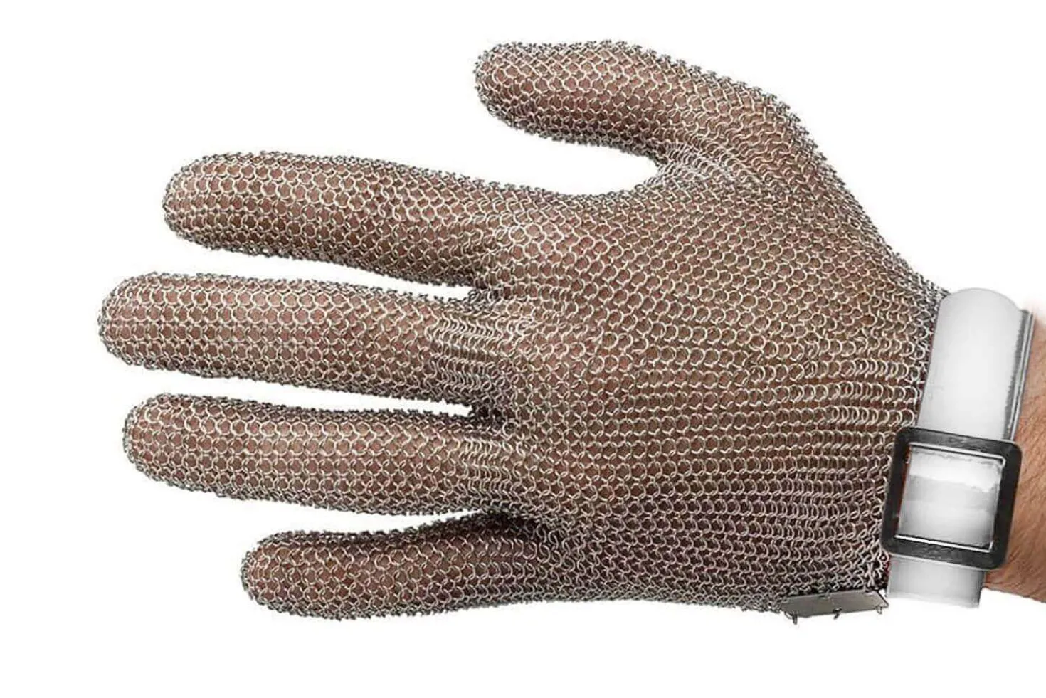 Gant de protection Niroflex en cotte de maille inox - Taille S
