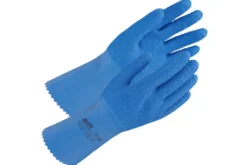 Gants en latex Mapa Harpon 326 bleu par paire