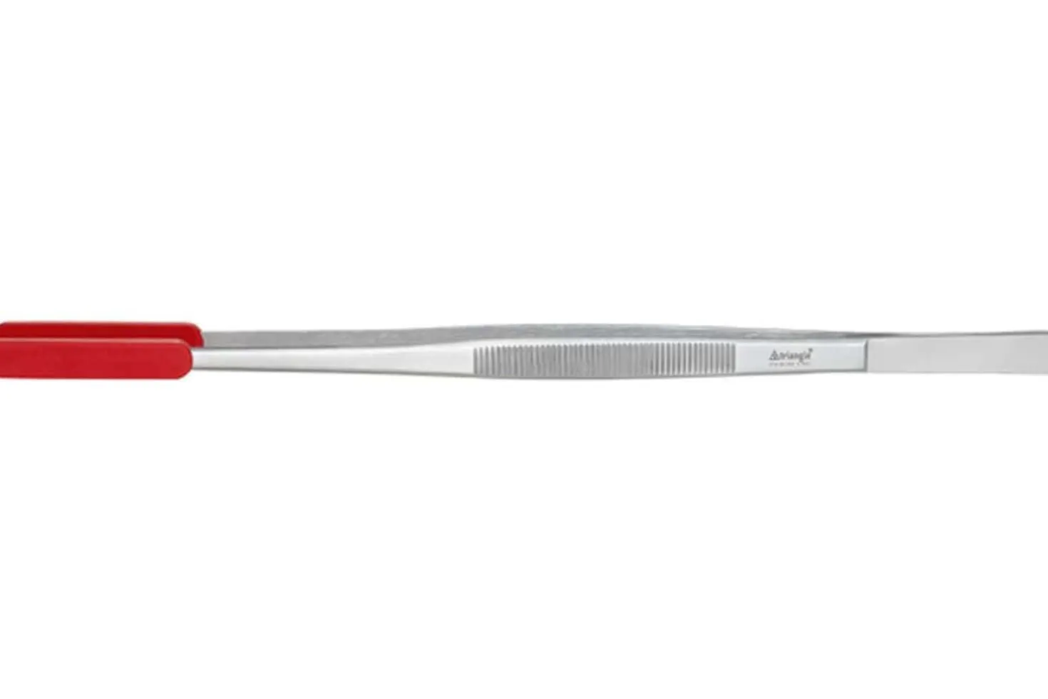 Grande pince de cuisine Triangle inox embouts silicone amovibles