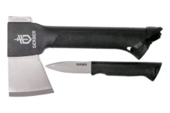 Hache 2 en 1 Gerber Gator Combo Axe GE001054 manche en nylon/fibres de verre + étui en nylon