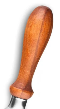 Hachoir demi lune 32 Dumas 25cm double manche en bois