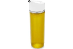 Huilier / vinaigrier OXO en verre avec bec verseur anti goutte