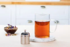 Infuseur à thé Cristel avec support en inox 4,5cm