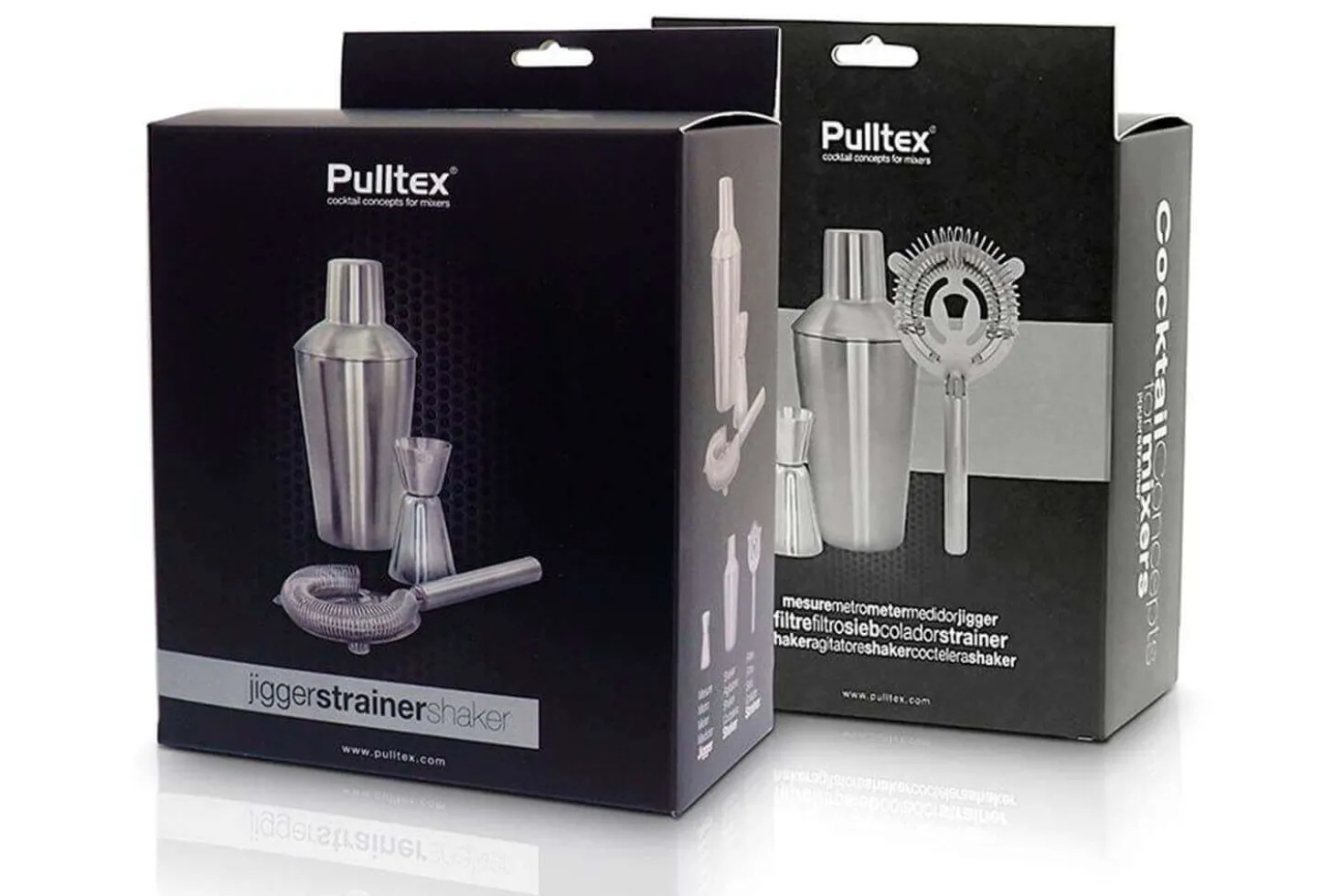 Kit cocktail basique 3 pièces Pulltex acier inoxydable