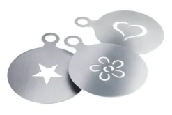 Kit de 3 pochoirs de décoration Westmark Cappuccino