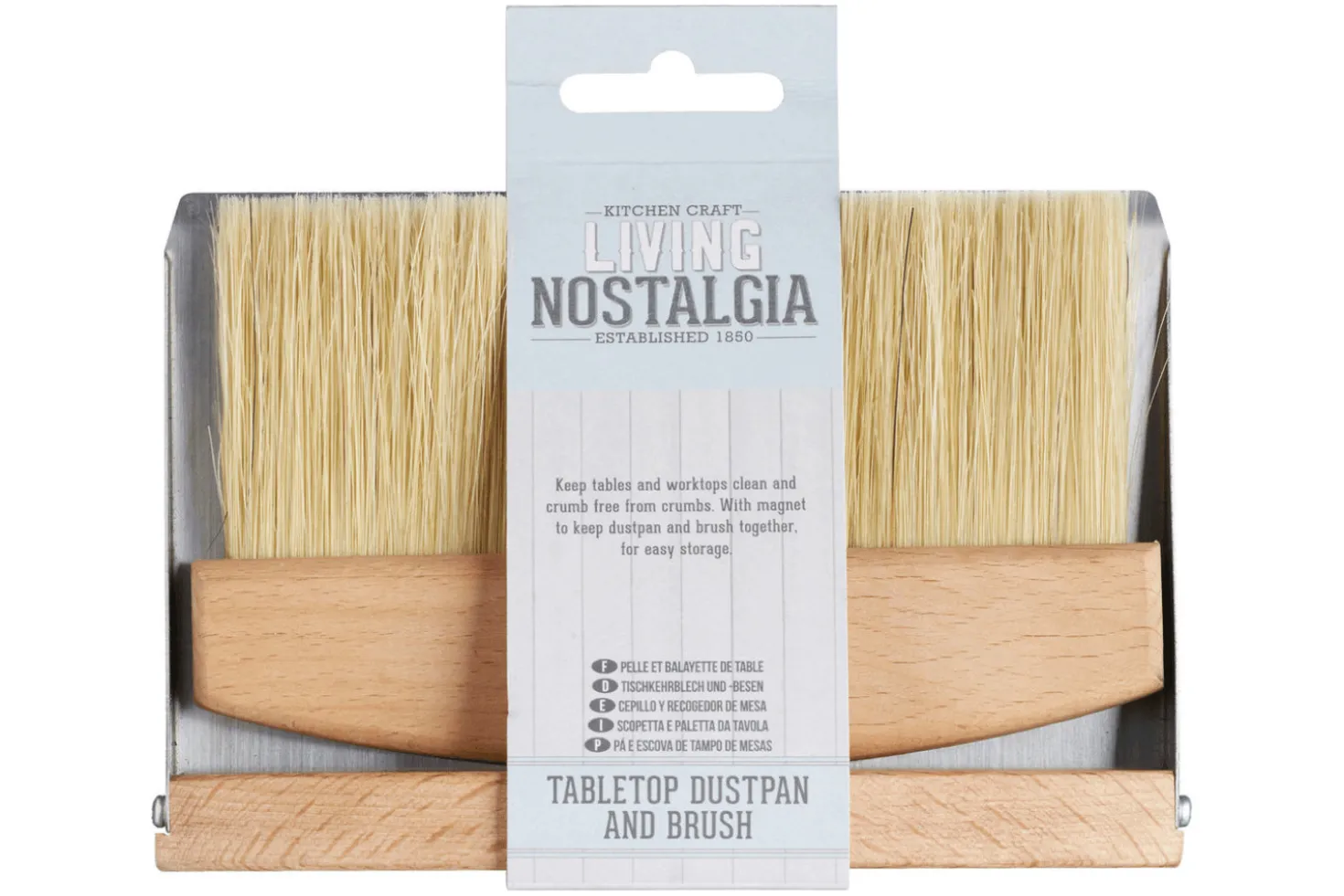 Kit pelle et brosse de table KitchenCraft Living Nostalgia