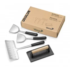 Kit spécial plancha Deglon 4 ustensiles