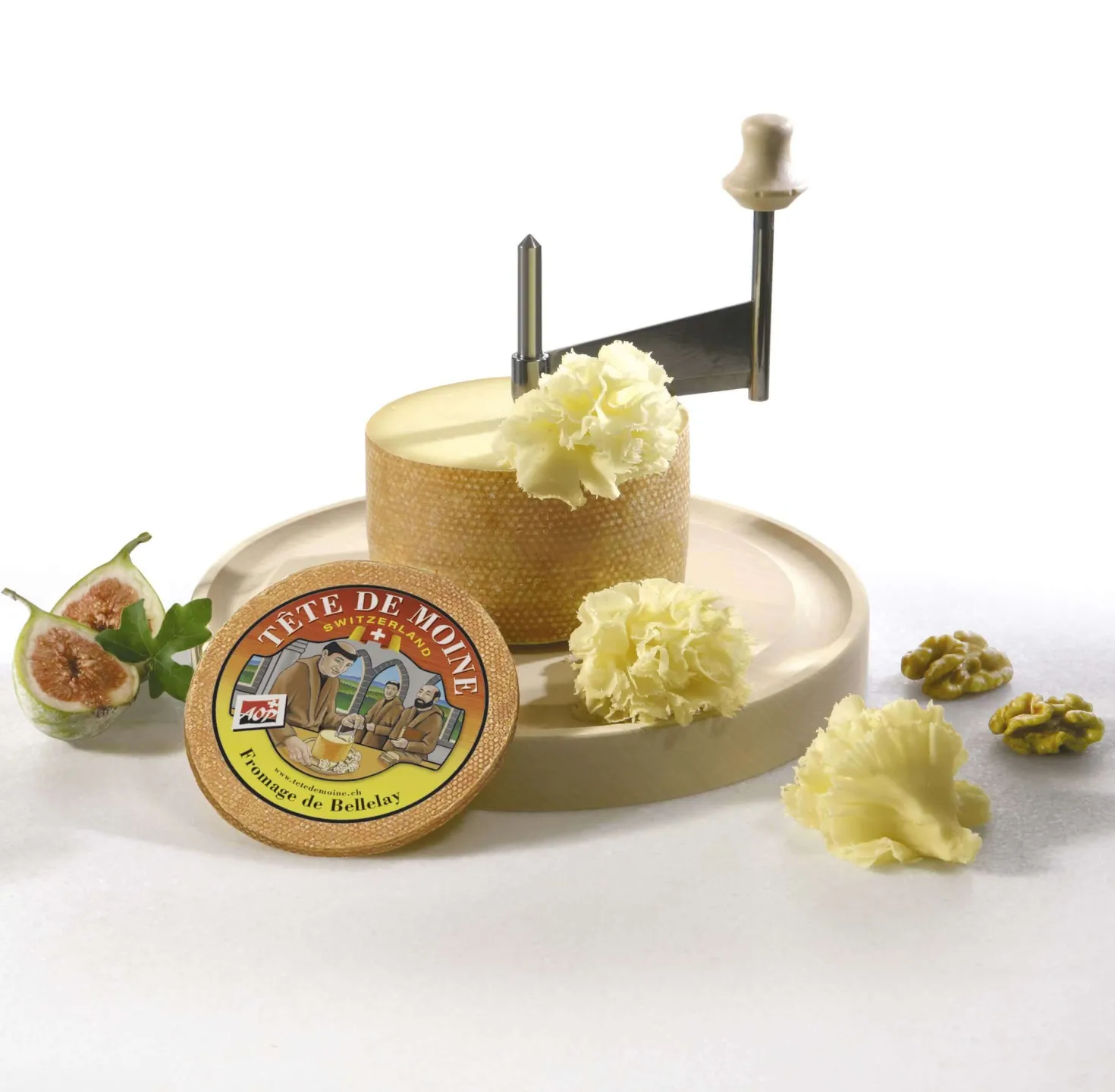 La Girolle® à fromage originale à manivelle acier inox