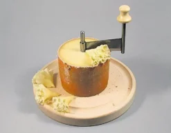 La Girolle® à fromage originale à manivelle acier inox