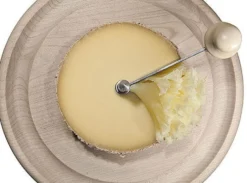 La Girolle® à fromage originale à manivelle acier inox