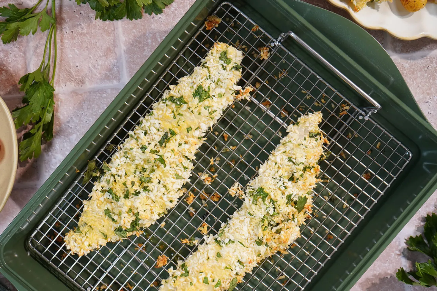 L'Incroyable Double grille de cuisson Cookut pour l'Incroyable plat à four ajustable