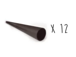 Lot de 12 moules cornets Exoglass® Matfer