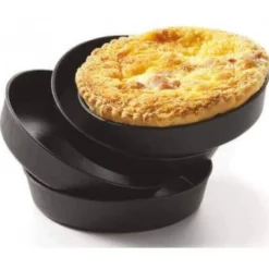 Lot de 12 moules à quiche ou millasson Exoglass® Matfer