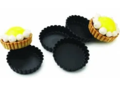 Lot de 12 moules à tartelettes cannelées Exoglass® Matfer