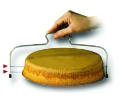 Lyre à génoise double Matfer en acier chromé 33,5cm