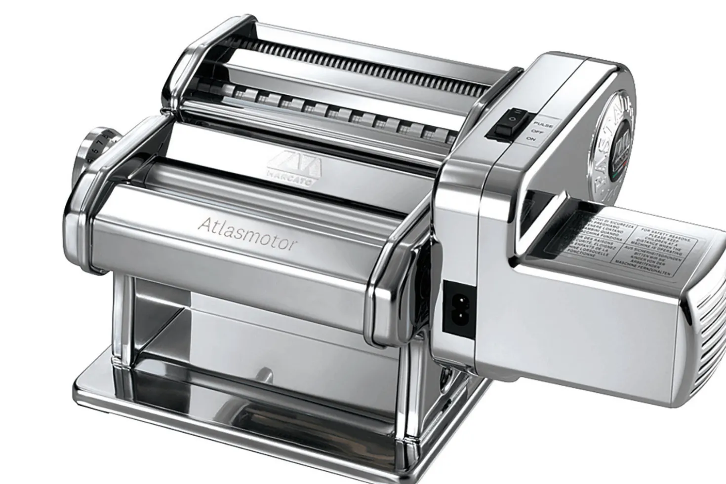 Machine à pâtes Marcato Atlasmotor 220V acier chromé