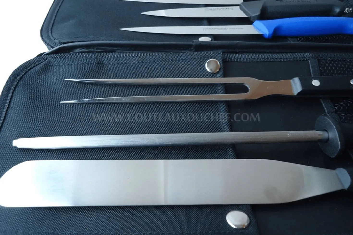 Malette 6 couteaux et accessoires professionnels BARGOIN