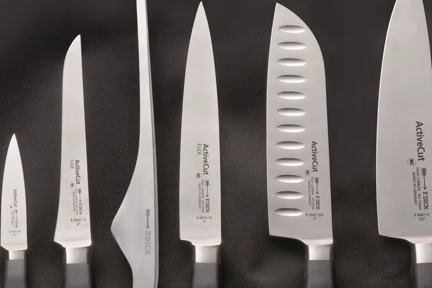 Malette de cuisine DICK Activecut 8 pièces forgées acier inoxydable