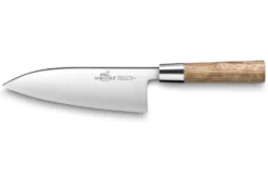 Malette Sabatier International 3 couteaux de cuisine style japonais manche Zebrano