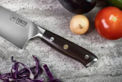 Mallette 5 couteaux de cuisine Fukito Ebène X50