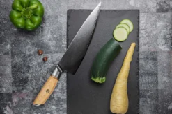 Mallette 4 couteaux de cuisine Fukito Pakka San Mai