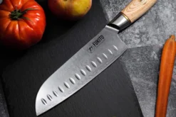 Mallette 4 couteaux de cuisine Fukito Pakka San Mai