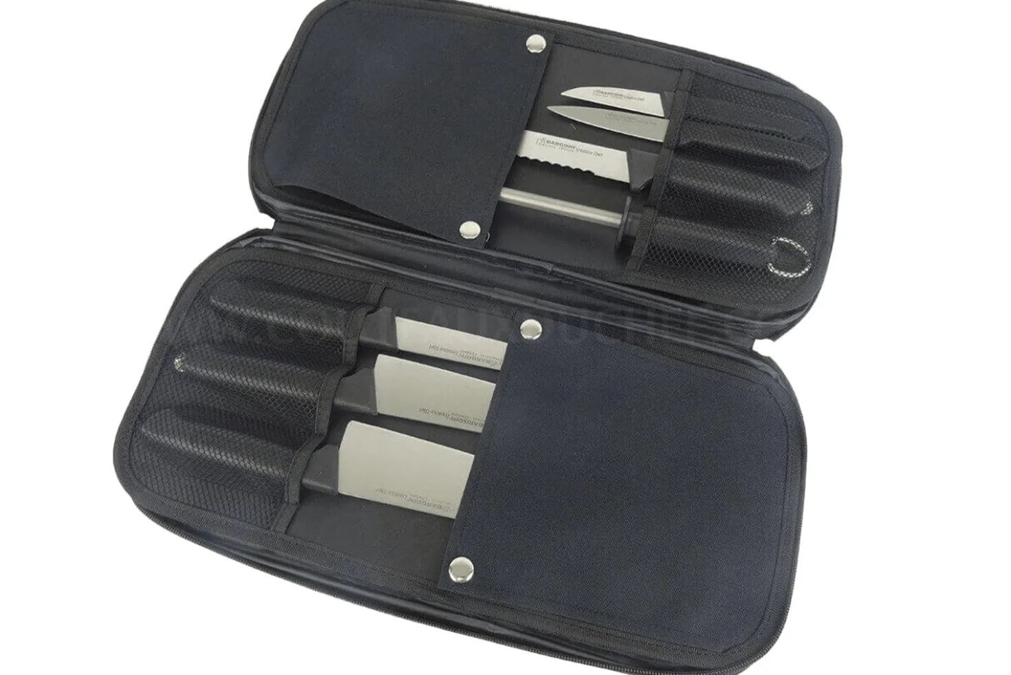 Mallette 6 couteaux + 1 fusil Diamant Bargoin Creative Chef
