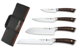 Mallette de 4 couteaux de cuisine 3 Claveles Sakura