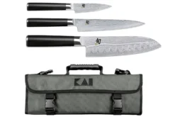 Mallette Kai Shun Classic 3 couteaux japonais damassés