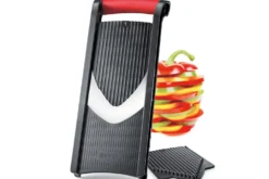Mandoline Triangle 4 coupes inox + poussoir