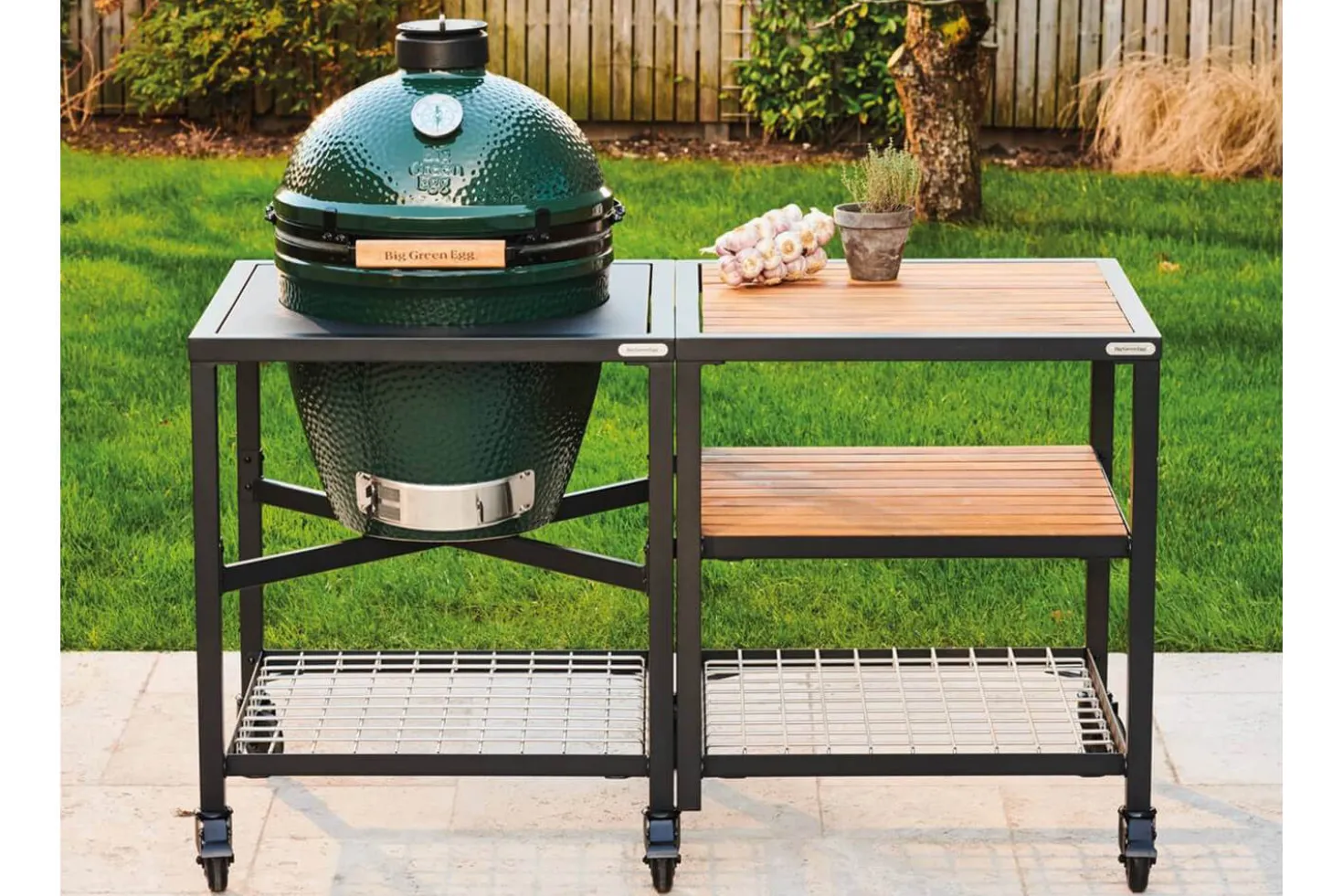 Meuble d'extension Big Green Egg châssis seul