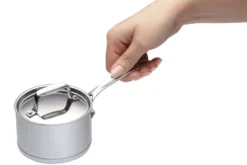 Mini casserole MasterClass en acier inox 8,5cm + couvercle