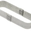 Mini moule perforé oblong Mallard Ferrière en inox