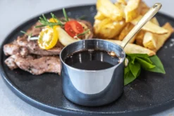 Mini saucière MasterClass en acier inox 6,5cm forme casserole