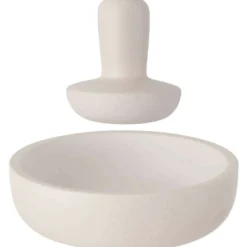 Mortier Berghoff 17cm grès blanc Leo + pilon