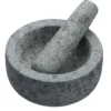 Mortier et pilon en granit gris MasterClass