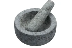 Mortier et pilon en granit gris MasterClass