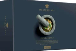Mortier et pilon en granit gris MasterClass