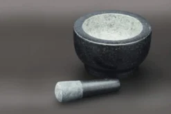 Mortier et pilon MasterClass en granit noir 20cm