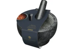 Mortier et pilon MasterClass en granit noir 20cm