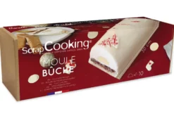 Moule à bûche glacée et insert semi rigide Scrapcooking - Réutilisable