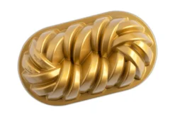 Moule à cake Nordic Ware torsadé gold en fonte d'aluminium